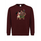 Moana Character Print Kids Sweatshirt, Colorful Disney Pullover for Boys & Girls, Stylish Winter Fashion Top M8491