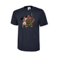Disney Moana Kids Top, Stylish Cartoon Printed Short Sleeve T-Shirt for Boys & Girls, Casual School Wear M8491