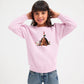 Moana Kids Pullover Sweatshirt, Adorable Cartoon Printed Disney Top for Boys & Girls, Lightweight Winter Outfit M8492