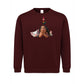 Moana Kids Pullover Sweatshirt, Adorable Cartoon Printed Disney Top for Boys & Girls, Lightweight Winter Outfit M8492