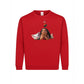 Moana Kids Pullover Sweatshirt, Adorable Cartoon Printed Disney Top for Boys & Girls, Lightweight Winter Outfit M8492