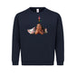 Moana Kids Pullover Sweatshirt, Adorable Cartoon Printed Disney Top for Boys & Girls, Lightweight Winter Outfit M8492