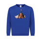 Moana Kids Pullover Sweatshirt, Adorable Cartoon Printed Disney Top for Boys & Girls, Lightweight Winter Outfit M8492