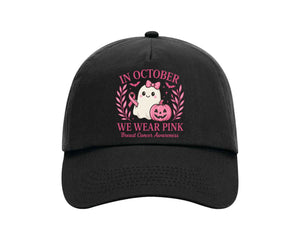 Breast Cancer Awareness Cap, Everyday Casual Hat Designed for Awareness and Advocacy M8497