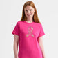 Breast Cancer Awareness T-Shirt, Empowering Printed Tee Sharing Hope, Love and Encouragement, Comfortable Clothing M8499