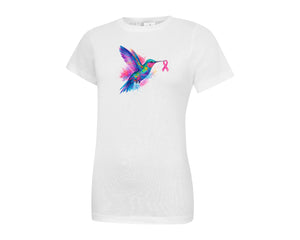 Breast Cancer Awareness T-Shirt, Inspiring Casual Tee with Positive Message of Support and Strength, Everyday Outfit M8500
