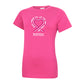 Breast Cancer Awareness T-Shirt, Supportive Printed Tee Spreading Love, Courage and Unity, Casual Daily Outfit M8503