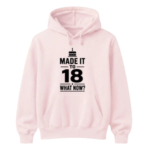 18th Birthday Unisex Hoodie New Chapter 18