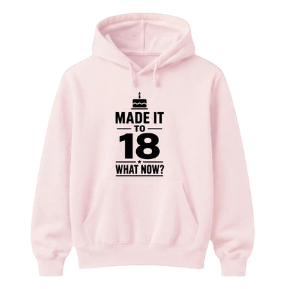 18th Birthday Unisex Hoodie New Chapter 18