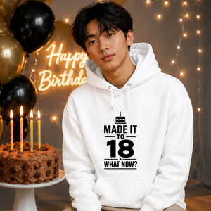 18th Birthday Unisex Hoodie New Chapter 18