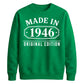 Made in 1946 Original Edition 80th Birthday Unisex Sweatshirt