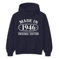 Made in 1946 Original Edition 80th Birthday Unisex Hoodie