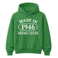 Made in 1946 Original Edition 80th Birthday Unisex Hoodie