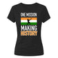 India T20 Women's World Cup Making History India Women Cricket Printed Ladies Fit T-Shirt