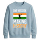 2026 Indian Cricket Team T20 World Cup Champions Making History India Women Cricket Printed Unisex Sweatshirt