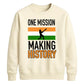 2026 Indian Cricket Team T20 World Cup Champions Making History India Women Cricket Printed Unisex Sweatshirt