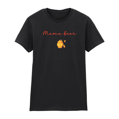 Mama  Honey Pot & Bee T-Shirt Cute Mom Graphic Tee Mothers Day Gift