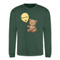 Mama Bear Teddy Balloon Mothers Day Printed Sweatshirt Unisex