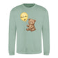 Mama Bear Teddy Balloon Mothers Day Printed Sweatshirt Unisex