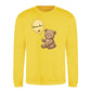 Mama Bear Teddy Balloon Mothers Day Printed Sweatshirt Unisex