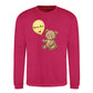 Mama Bear Teddy Balloon Mothers Day Printed Sweatshirt Unisex