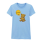 Mama Bear Teddy Balloon Mothers Day Printed Ladies Fit T-Shirt