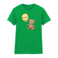 Mama Bear Teddy Balloon Mothers Day Printed Ladies Fit T-Shirt