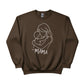 Mama Love Sketch Mother's Day Printed Unisex Sweatshirt