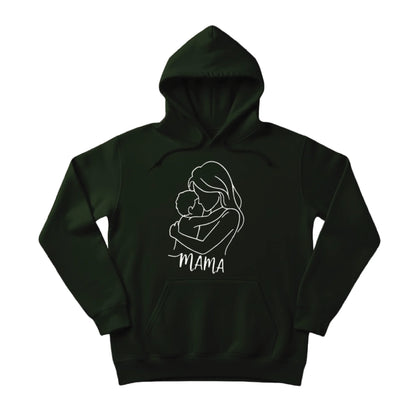 Mama Love Sketch Mother's Day Printed Unisex Hoodie