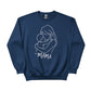 Mama Love Sketch Mother's Day Printed Unisex Sweatshirt