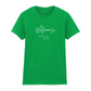 Mama – Mom Life Mothers Day Printed Ladies Fit T-Shirt