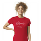 Mama – Mom Life Mothers Day Printed Ladies Fit T-Shirt
