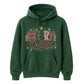 Merry Christmas Tree Patterned Graphic Unisex Hoodie