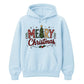 Merry Christmas Tree Patterned Graphic Unisex Hoodie