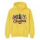 Merry Christmas Tree Patterned Graphic Unisex Hoodie