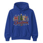 Merry Christmas Tree Patterned Graphic Unisex Hoodie