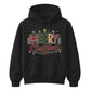 Merry Christmas Tree Patterned Graphic Unisex Hoodie