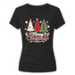 Merry Christmas Trees Graphic Ladies T-Shirt