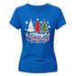 Merry Christmas Trees Graphic Ladies T-Shirt