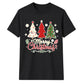 Merry Christmas Trees Graphic Unisex T-Shirt