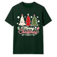 Merry Christmas Trees Graphic Unisex T-Shirt