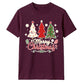 Merry Christmas Trees Graphic Unisex T-Shirt