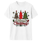 Merry Christmas Trees Graphic Unisex T-Shirt