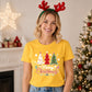 Merry Christmas Trees Graphic Unisex T-Shirt