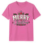 Merry Christmas Typography Graphic Unisex T-Shirt