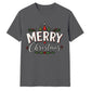 Merry Christmas Typography Graphic Unisex T-Shirt