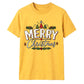 Merry Christmas Typography Graphic Unisex T-Shirt