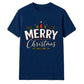 Merry Christmas Typography Graphic Unisex T-Shirt