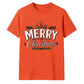 Merry Christmas Typography Graphic Unisex T-Shirt
