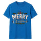 Merry Christmas Typography Graphic Unisex T-Shirt